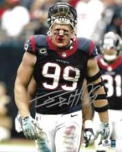 J.J. Watt Houston Texans Autographed 8x10 Photo GA coa