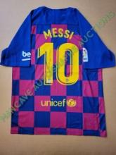 Lionel Messi F.C. Barcelona Autographed Nike 2019-20 Home Soccer Jersey GA coa