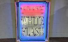 Original Atlantic Porcelain Neon Sign
