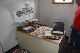 Desk with Contents