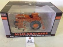 AC D-14 Highly Detailed w/2 row cultivator, Orange Spectacular show MN,  Ra