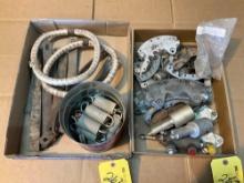 BOXES OF BRAKE INVENTORY & TAIL WHEEL SPRINGS