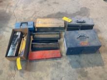 (LOT) TOOL BOXES & TOOLS