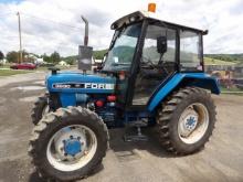 Ford 3930 MFWD Tractor w/ Factory Cab, Nice Clean Original Tractor That Run