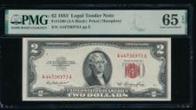 1953 $2 Legal Tender Note PMG 65EPQ