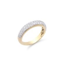 14KT Yellow Gold 0.85ctw Diamond Ring