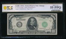 1934A $1000 Chicago FRN PCGS 55PPQ