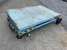 Used 4'X6' Portable Lift Cart