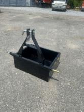 New 3 Point Hitch Tractor Weight Box Attachment