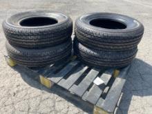 New Set Of (4) Roadguider ST205/75R15 Radial Tires