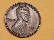 ** Semi-Key 1931-S Wheat cent in Very Choice Uncirculated - Brown