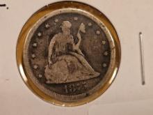 1875-S Twenty Cent Piece