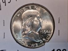 1954 Franklin Silver Half Dollar