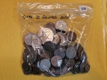 Over TWO POUNDS of mixed World coins