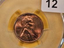 GEM! PCGS 1956 Wheat Cent in Mint State 65 RED