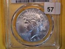 PCGS 2023 Peace Dollar in Mint State 68