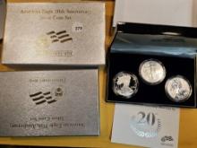 * Key 2006 American Eagle 30th Anniversary Silver Coin set