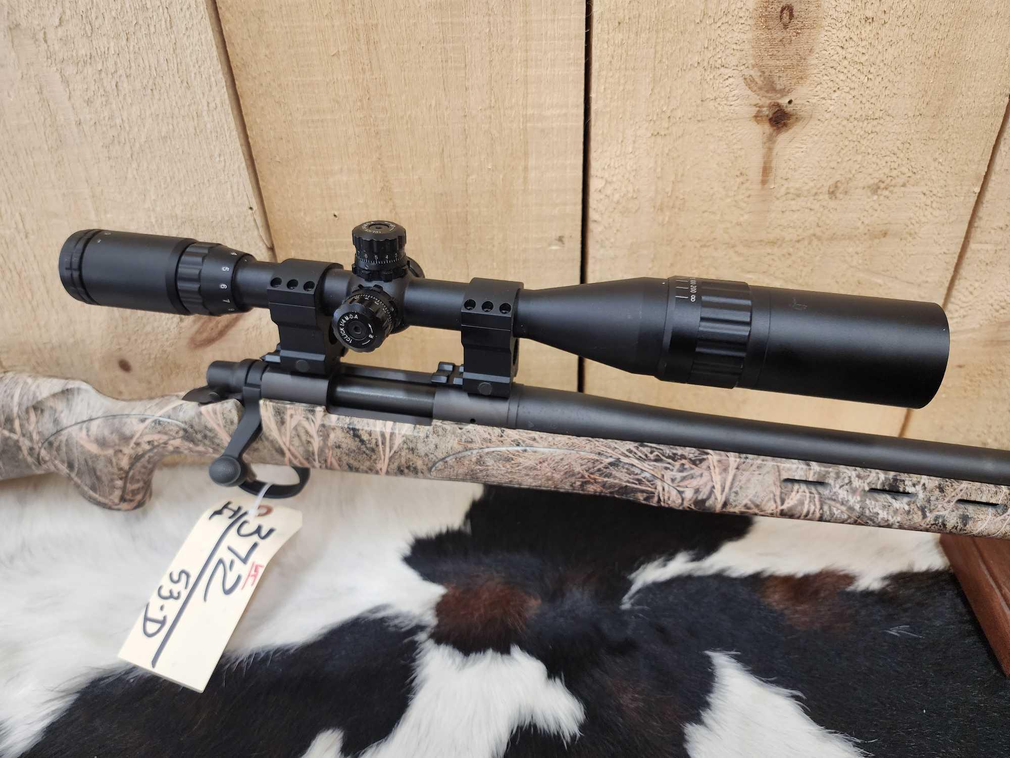 Remington Model 700 22-250 Bolt Action Rifle With Scope