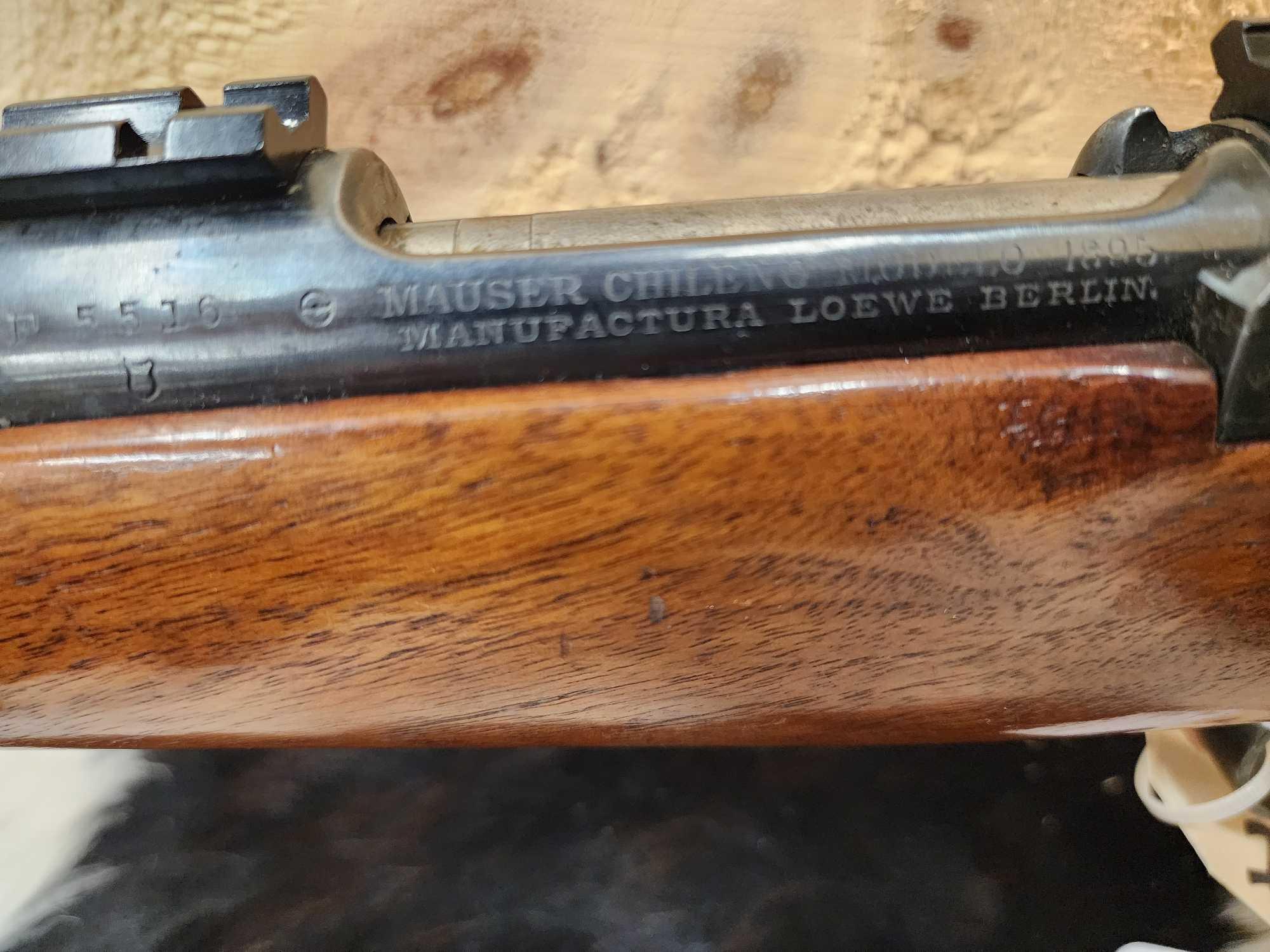 German Mauser Model 1895 Bolt Action Rifle