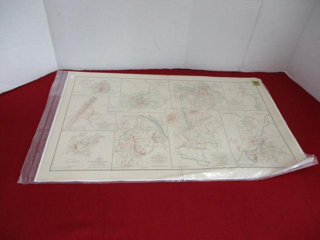 1864 Battle Map