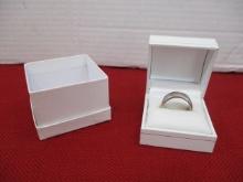 Sterling Silver Men's Two Piece Spinner Estate Ring
