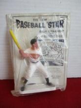1959 Hartland Plastic "The New Baseball Star" Magnetic Dash Ornament