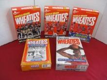 Collectible Wheaties Cereal Boxes-Lot of 5