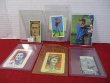 Mixed Golf Trading Cards-Lot of 6