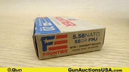 Winchester, Frontier, Magpul, Etc. 5.56/.223 Ammo, Mags. 362 Rds.: and 3 Pro Mag 30 Rd Magazines Alo