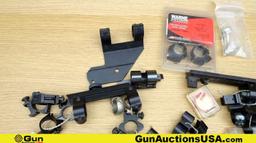 Williams, Warne, Etc. Scope Rings, Scope Mounts, Etc. . Good Condition. Lot of 59; 41 Assorted Sets
