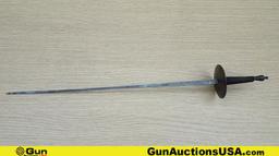 Greco, Etc. Rapier COLLECTOR'S Swords. Good Condition. Lot of 2 Vintage Rapiers; 1- Greco Fencing Ra