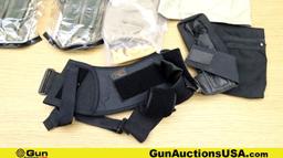 Blackhawk, Wiley X,Galco, Etc. Tactical Gear, Holsters, Etc.. Excellent. Lot of 21; 5-Pistol Holster