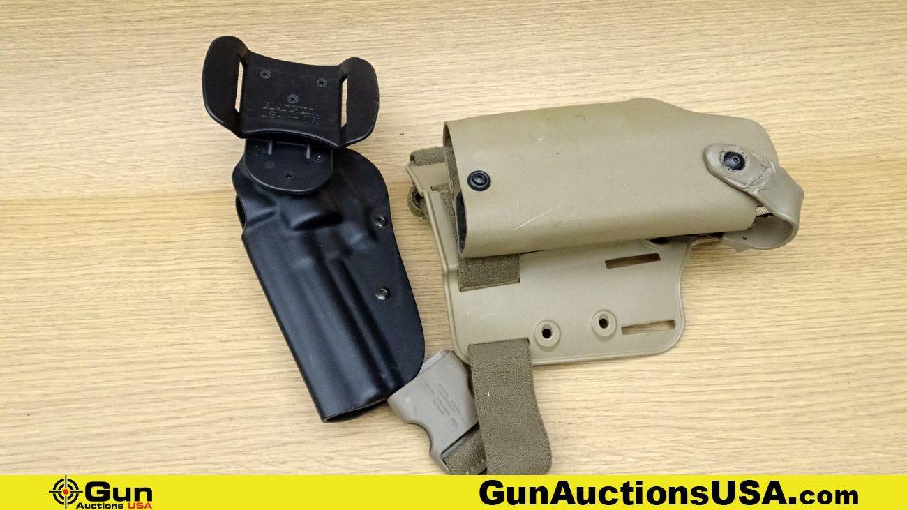 Blackhawk, Wiley X,Galco, Etc. Tactical Gear, Holsters, Etc.. Excellent. Lot of 21; 5-Pistol Holster