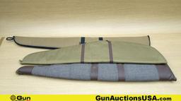 Allen, Etc. Soft Gun Cases . Good Condition . Lot of 3; Assorted Padded, Long Gun Soft Cases. . (682