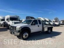 Ford F250 Extended Cab Flatbed Truck