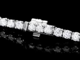 18K Gold 4.96ct Diamond Bracelet