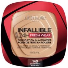 L’oréal Paris Infallible 24H Fresh Wear Foundation in a Powder 9.0 G WHITE, Retail $16.00