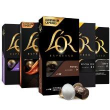 L'OR Espresso Capsules, 50 Ct Variety Pack, Single-Serve Aluminum Coffee Capsules, Retail $35.00