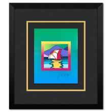 Sailboat East on Blends Ver. II by Peter Max