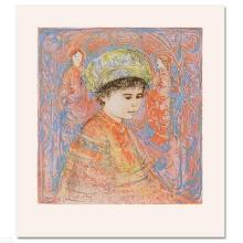 Boy with Turban by Hibel (1917-2014)