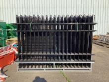 (Inv.174) New Unused Diggit 220' Wrought Iron Site Fence