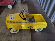 Yellow Taxi Pedal Car