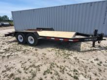 6' X 15' Dual Axle Utility Trailer W/ Ramps