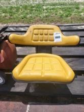 Yellow Tractor Seat