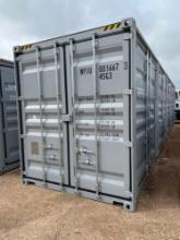 One Trip 40' High Cube Container with 4 Side Doors