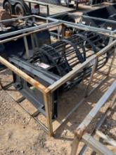 Unused JCT Rock Tumbler Attachment for Skid Steer