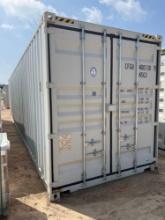 One Trip 40' Hi-Cube Container 4 Side Door and 1 End Door SN# CFGU4001309 Delivery Available For an