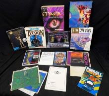 Vintage Computer PC Games and Instruction Manuals Sim City, StarCraft more