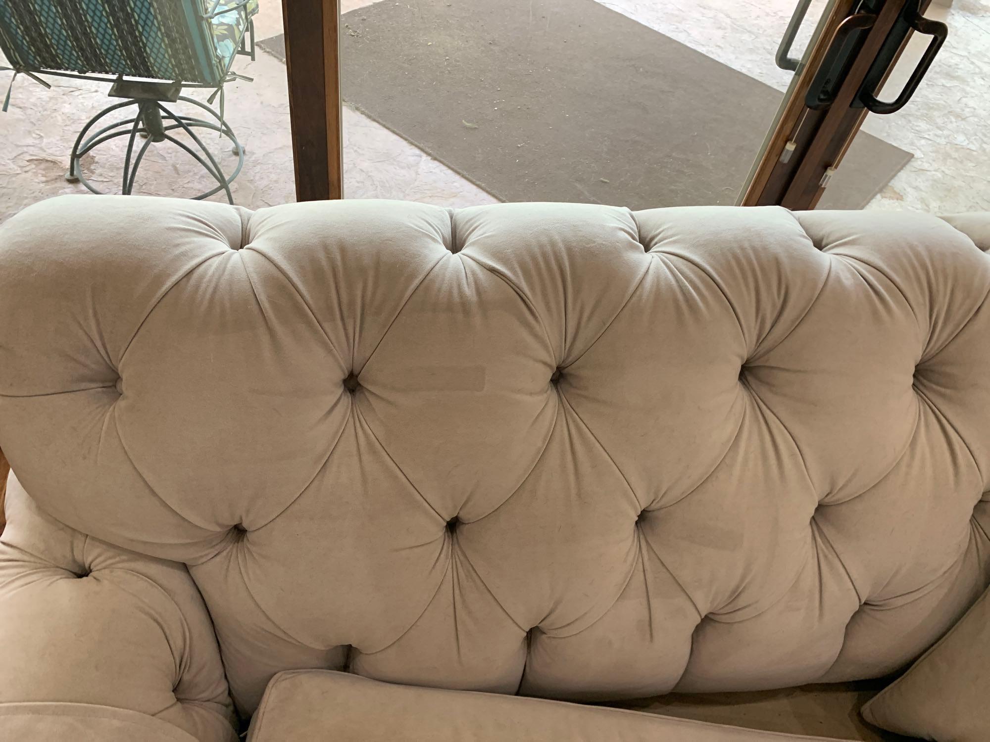 hand built custom Ethan Allen couch