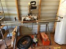 Delta 10 inch compound miter saw with stand